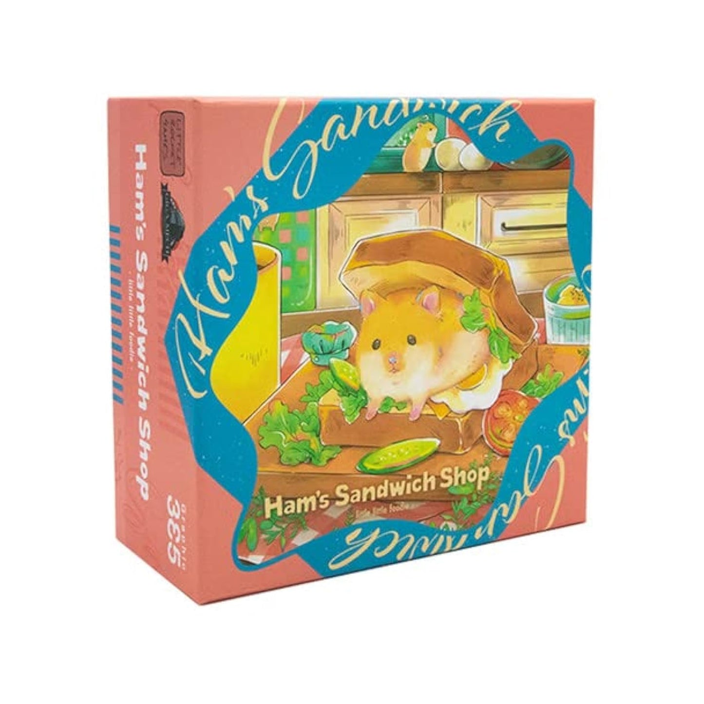 Ham's Sandwich Shop - Make Delicious Sandwiches with These Hamster Chefs who Dive into The Bread (2-3 Players)