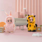 YOYOExment 4 Inch Mini Baby Dolls 6pcs Set Realistic Reborn Mini Babies with Air Bag for Sound Cute Small Baby Doll with Handmade Hook Cute Tiny Baby