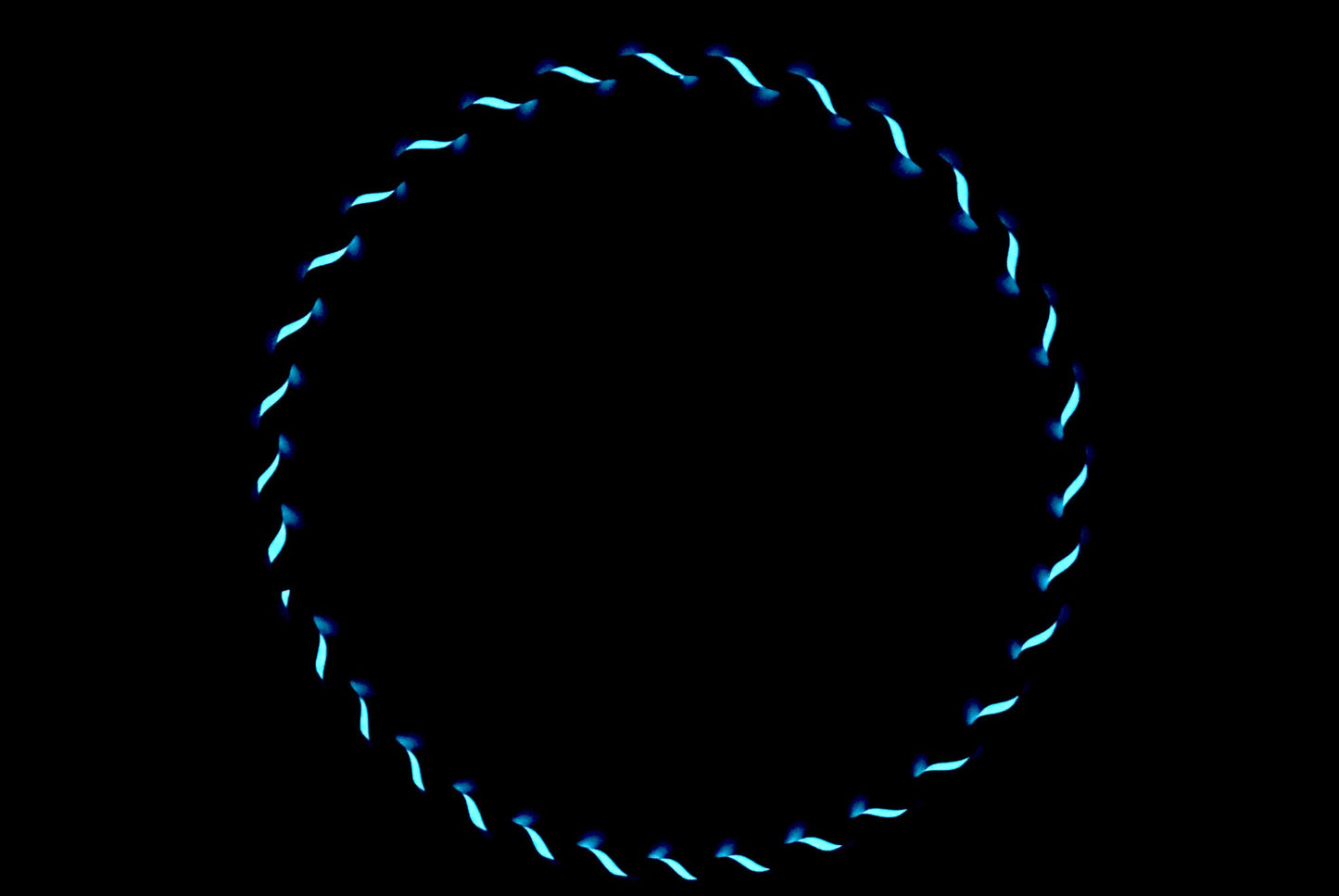 Glow in The Dark Hula Hoop Made for Adults and Kids and Best for Hoop Dance, Tricks and Fun (34" Hoop Size and Weighs 9.8 oz) (Pink Matrix)