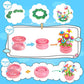 BEMITON Flower Building Toy Set for Girls, Best Birthday Gifts for 3 4 5 6 7 Year Old Kids, Arts and Crafts Kit for Toddlers, STEM Activities