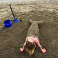 PUFFERFISH Sand Castle KIT - PRO-Quality Tools for Building Amazing Sand Castles, Including Bucket, Big Beach Shovel, and Super Scoop Made from
