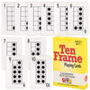 LEARNING ADVANTAGE Ten Frame Playing Cards, Set of 44
