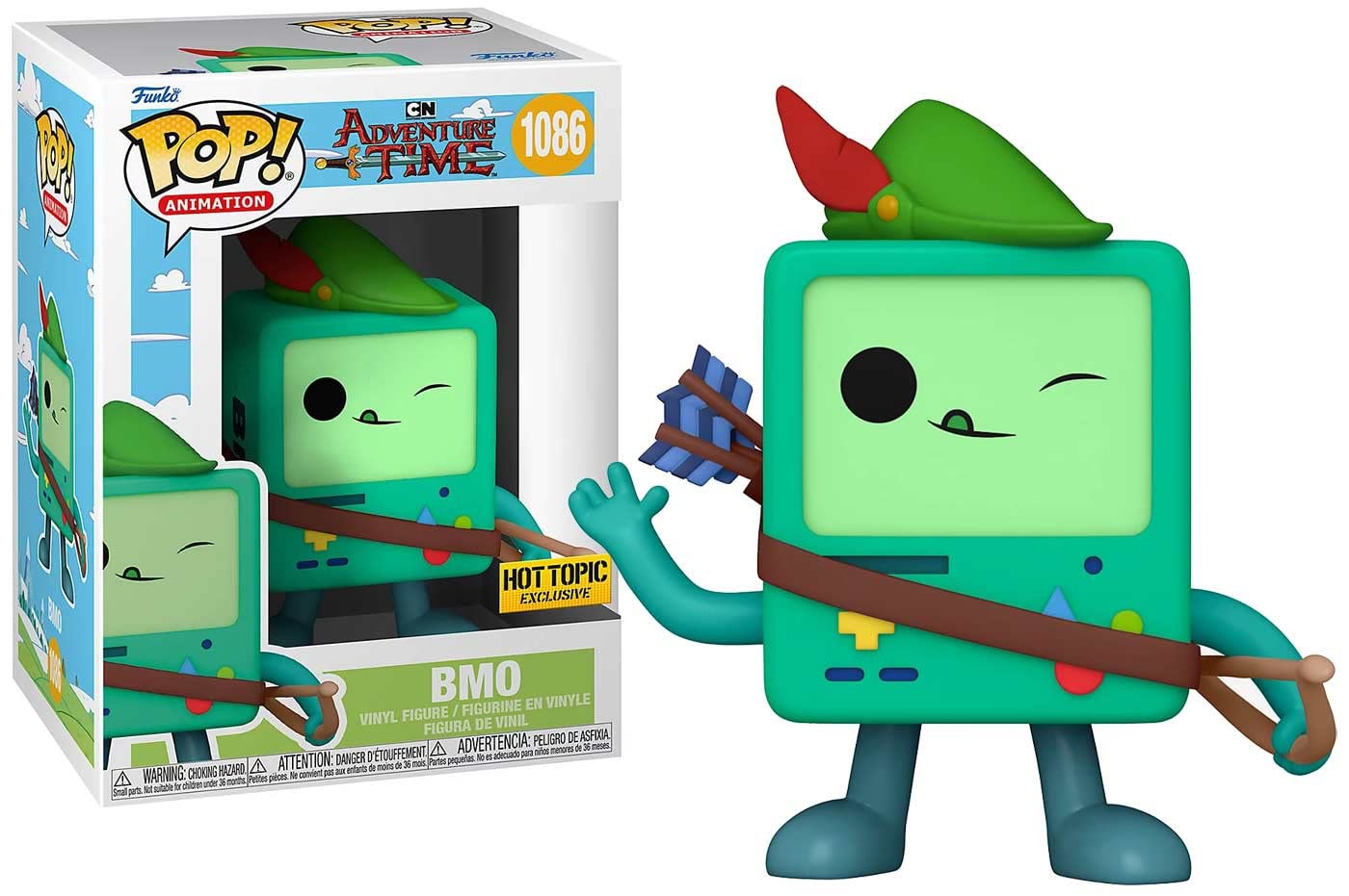 Funko Adventure Time Pop! Animation BMO Vinyl Figure Hot Topic Exclusive Multi None