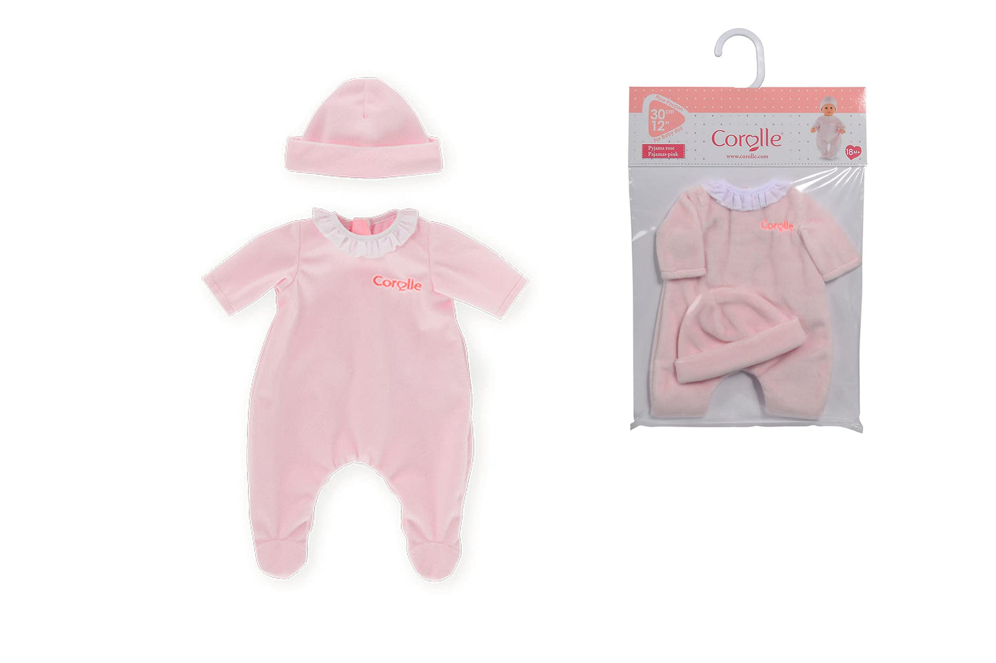 Corolle Mon Premier Pink Pajamas Baby Doll, 12"