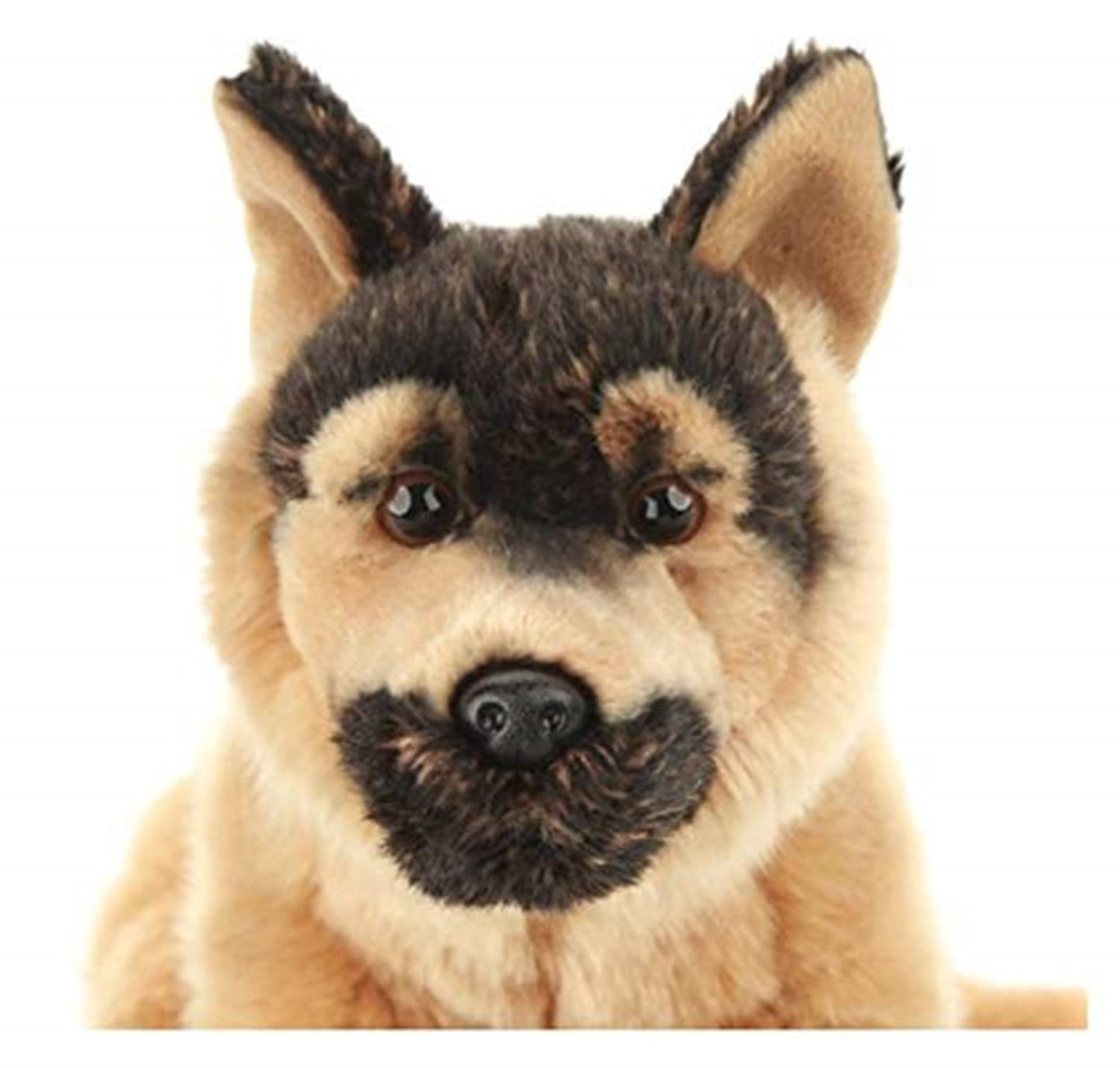 TAMMYFLYFLY Pugsly Pug Plush Stuffed Animal Puppy Dog, 12 inches (German Shepherd Dog)