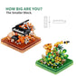 Kadablk Musical Instruments Micro Blocks Building Sets,Classical Famous Building Block Set,1500 PCS for Adults and Kids,Piano and Saxophone with Clear