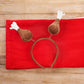 Turkey Drumstick Brown Plush Headbopper - 9.5" x 10" (Pack Of 1) - Party Wearable Accessory