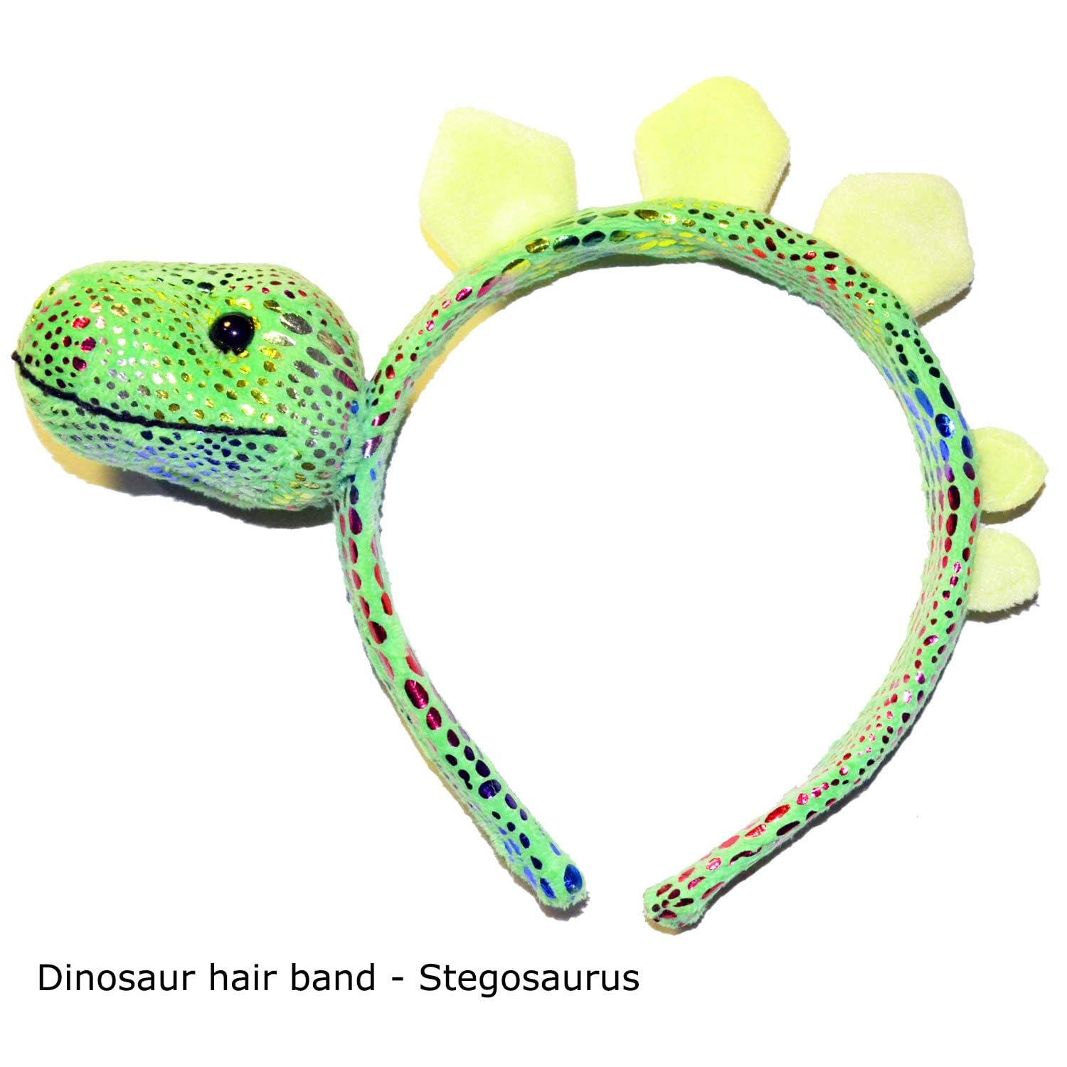 FR.Tooc 3D Cute Dinosaur Hair Hoop Party Headpiece Hair Hoop Hair Band 4PCS