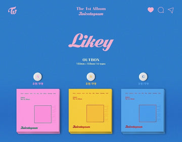 JYP Entertainment Twice - Twicetagram (Vol.1) [A Matte ver.] CD+3 Photocard+Sticker+Extra Photocard Set