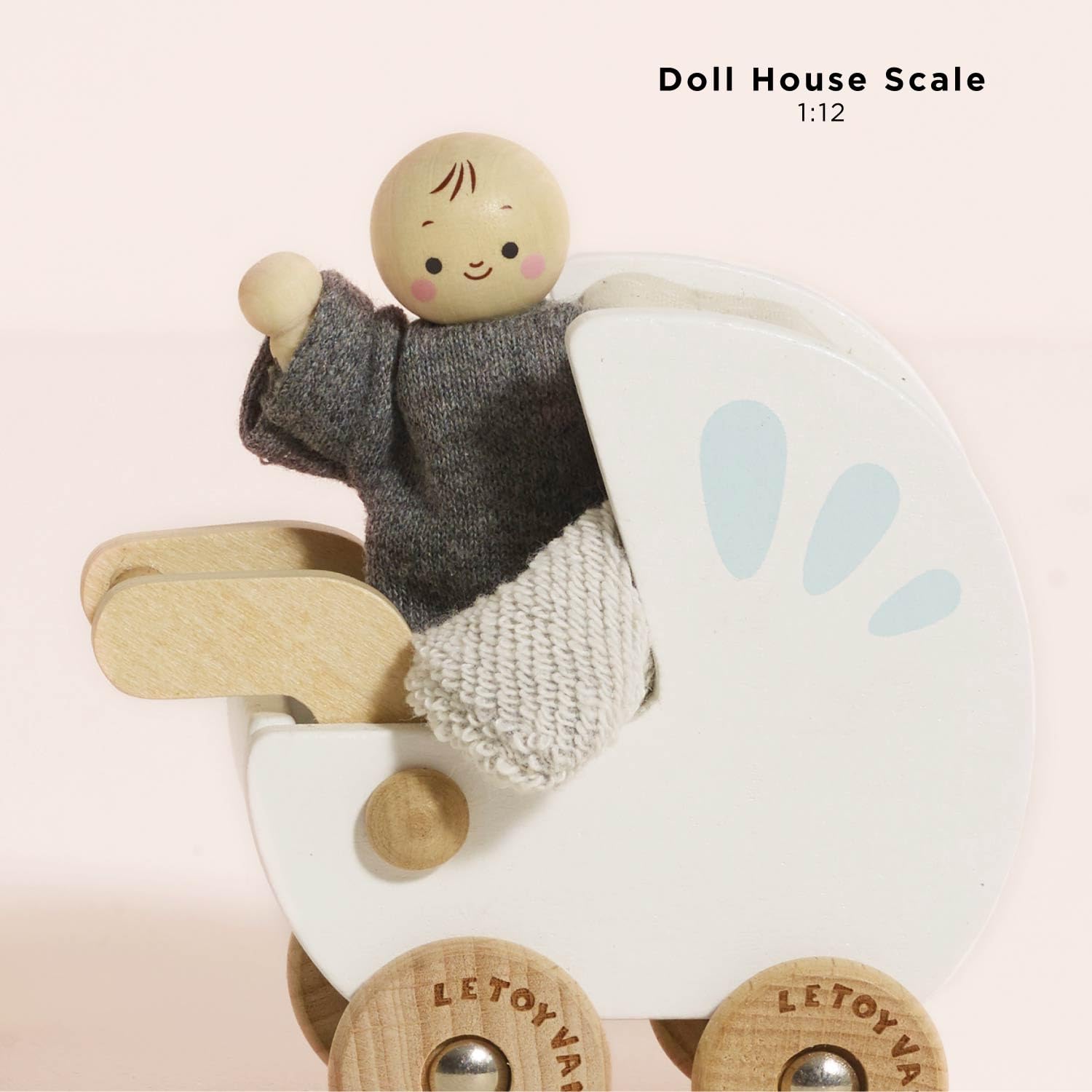 Le Toy Van Dollhouse Furniture & Accessories, Nursery Set
