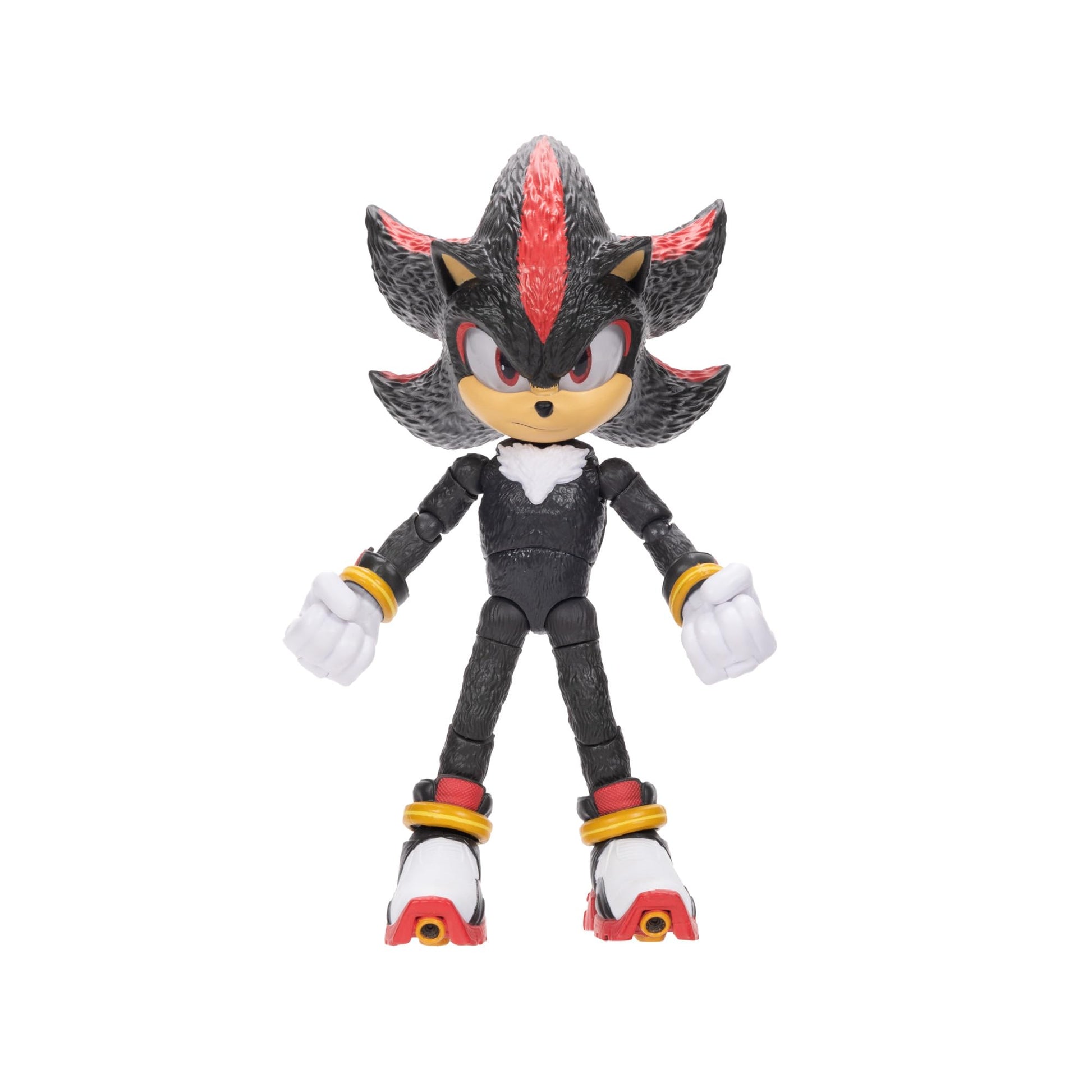 Sonic The Hedgehog - 5-Inch Shadow Action Figure - 20+ Points of Articulation - Official Collector Toy - Boys & Girls Ages 3+