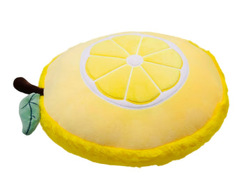 YONLIT Lemon Plush Pillow Cute Fruit Stuffed Animal Soft Plushie Snuggly Hugging Pillow Toy Gifts for Kids Brithday Lemon Lover and Christmas 12.6