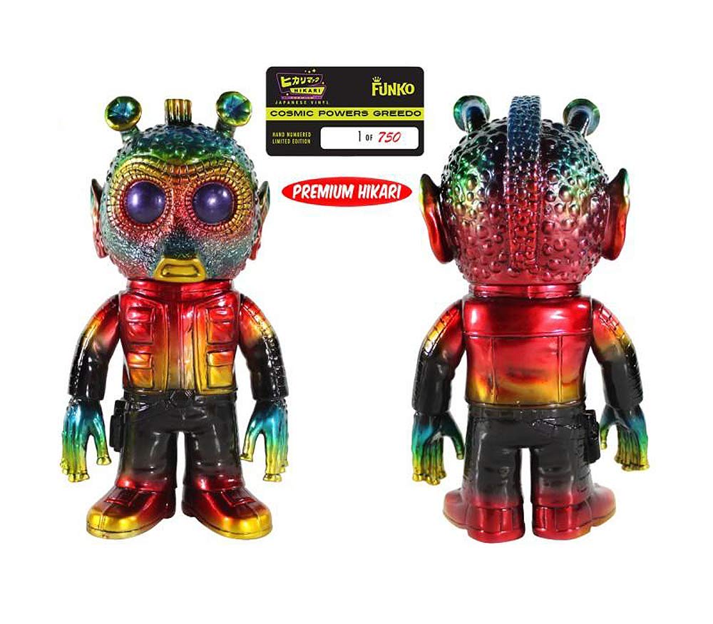 STAR WARS Cosmic Powers Greedo Limited Edition 750 Premium Hikari Japanese Vinyl Funko Vinyl Figurine