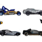 Hot Wheels Toy Cars 6-Pack, Set of 6 Batman Character Vehicles in 1:64 Scale, Inspired by Various Characters (Styles May Vary)