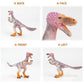 FLORMOON Dinosaur Toys Realistic Vinyl Deinonychus Dinosaur Figurines, Science Project, Learning Educational Toys, Birthday Gift, Cake Topper for Kids
