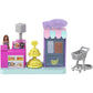 Barbie Mini Land DreamHouse & 3 Playsets with 4 1.5-Inch Dolls, Doll House Furniture & Accessories, Includes Pet Boutique, Hair Salon, & Supermarket