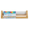 Melissa & Doug Wooden Tabletop Paper Roll Dispenser with 12” x 75-Foot White Bond Paper & Roller, Art Supplies for Drawing, Painting, Crafting &