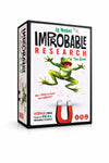 IG NOBEL IMPROBABLE RESEARCH™ The Game, Hysterical Trivia, 250 Cards, for Ages 14+, 2-8 Players