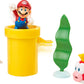 Nintendo Super Mario Underwater 2.5" Figure Diorama Play Set, Includes: Mario, Cheep-Cheep, Blooper, Mechanical Warp Pipe, Spinning Water Plant & Two