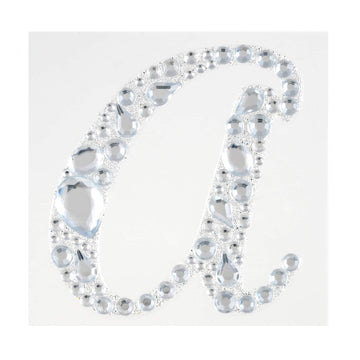 Recollections Bling Alphabet Letter Sticker, 12 Pack