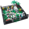 BAENRCY Halloween Haunted Mini Bricks Toys Set Cemetery Set Building Blocks Architecture Building Bricks Kit DIY Building Set Compatible All Major
