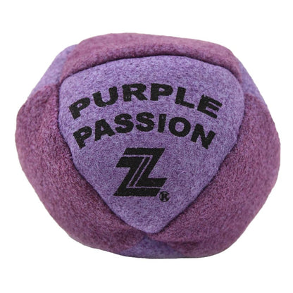 Zeekio The Z Series - 8 Panel, Amara Suede Foot Bag - Sand or Pellet Filled Footbag