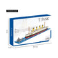 KLMEi Titanic Architecture Set Micro Building Blocks Model Kit for Adults, Age of 14+ 1872 Pieces