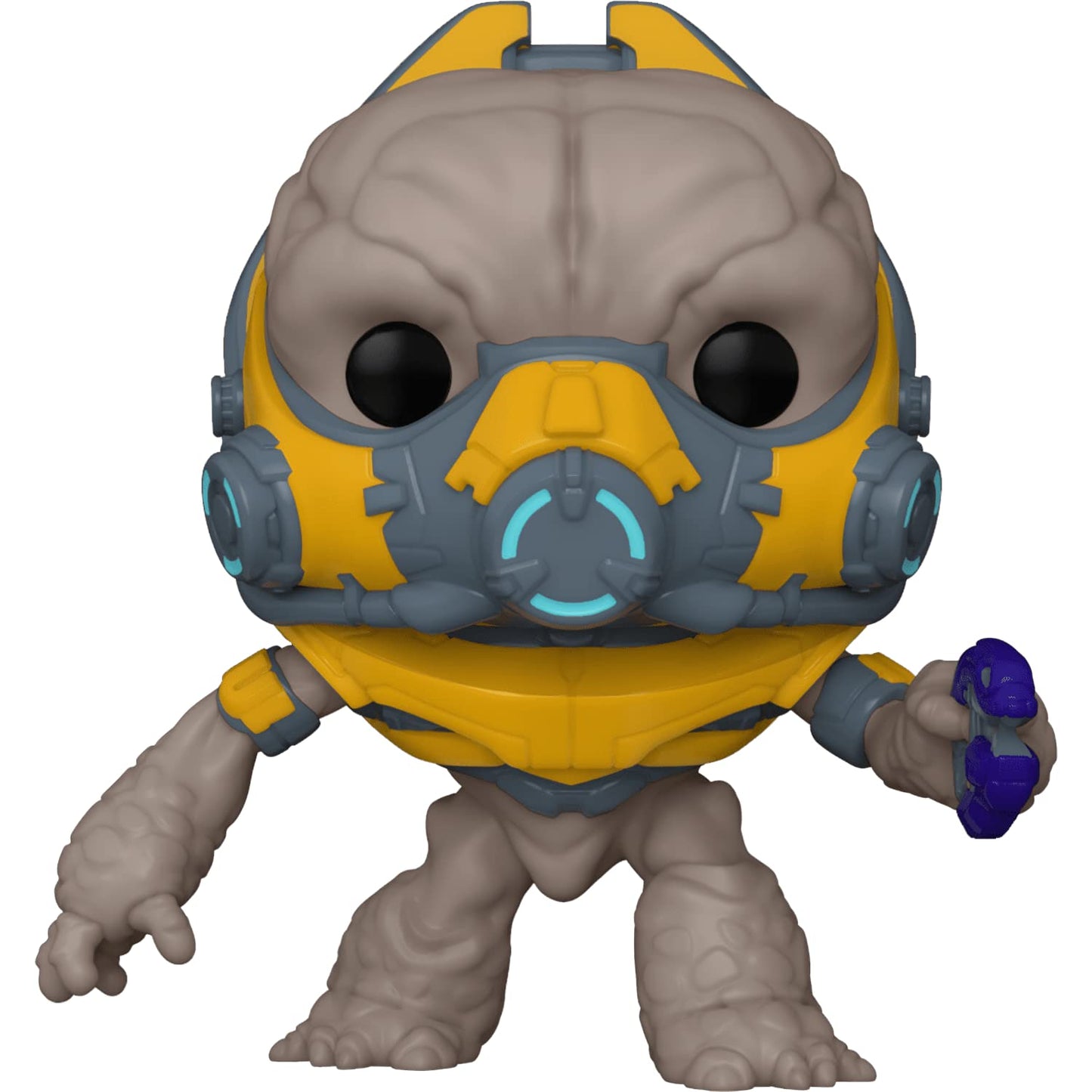 Grunt Conscript w/Plasma P i s t o l : P o p ! Games Vinyl Figurine Bundle with 1 Compatible 'ToysDiva' Graphic Protector (020-59335 - B)
