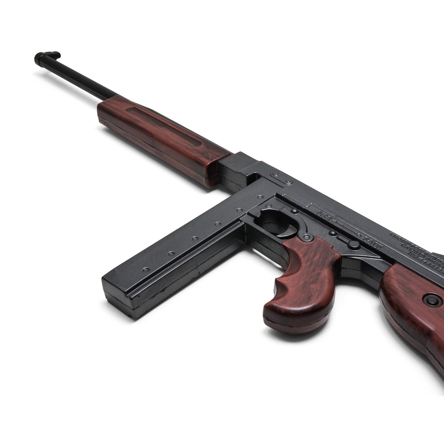 34.5” Foam Thompson M1 Carbine Cosplay Prop | WWII Gangster Era Collectible Foam Replica Perfece for Cosplay and Costume, Collection Gift, Display