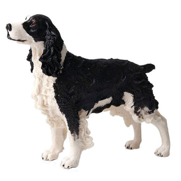 FLORMOON Animals Figure - Realistic Springer Spaniel Dog Figurines - Early Educational Toys Science Project Christmas Birthday for Boys and Girls