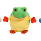 Pop Out Pets Rain Forest, Reversible Plush Toy, Get 3 Stuffed Animals in One - Parrot, Frog & Monkey, 8 in.