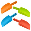 4E's Novelty 4 Pack Beach Shovels 8 Inch, Heavy Duty Plastic Sand Shovel for Kids, - Great for Planting Gardening Shovels for Toddlers, Outdoor