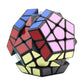 Qiheng Megaminx Speed Cube 3x3x3 Dodecahedron Puzzle Vivid Color Magic Cube Fast and Sturdy Cube Puzzle Toys Made from ABS Plastic