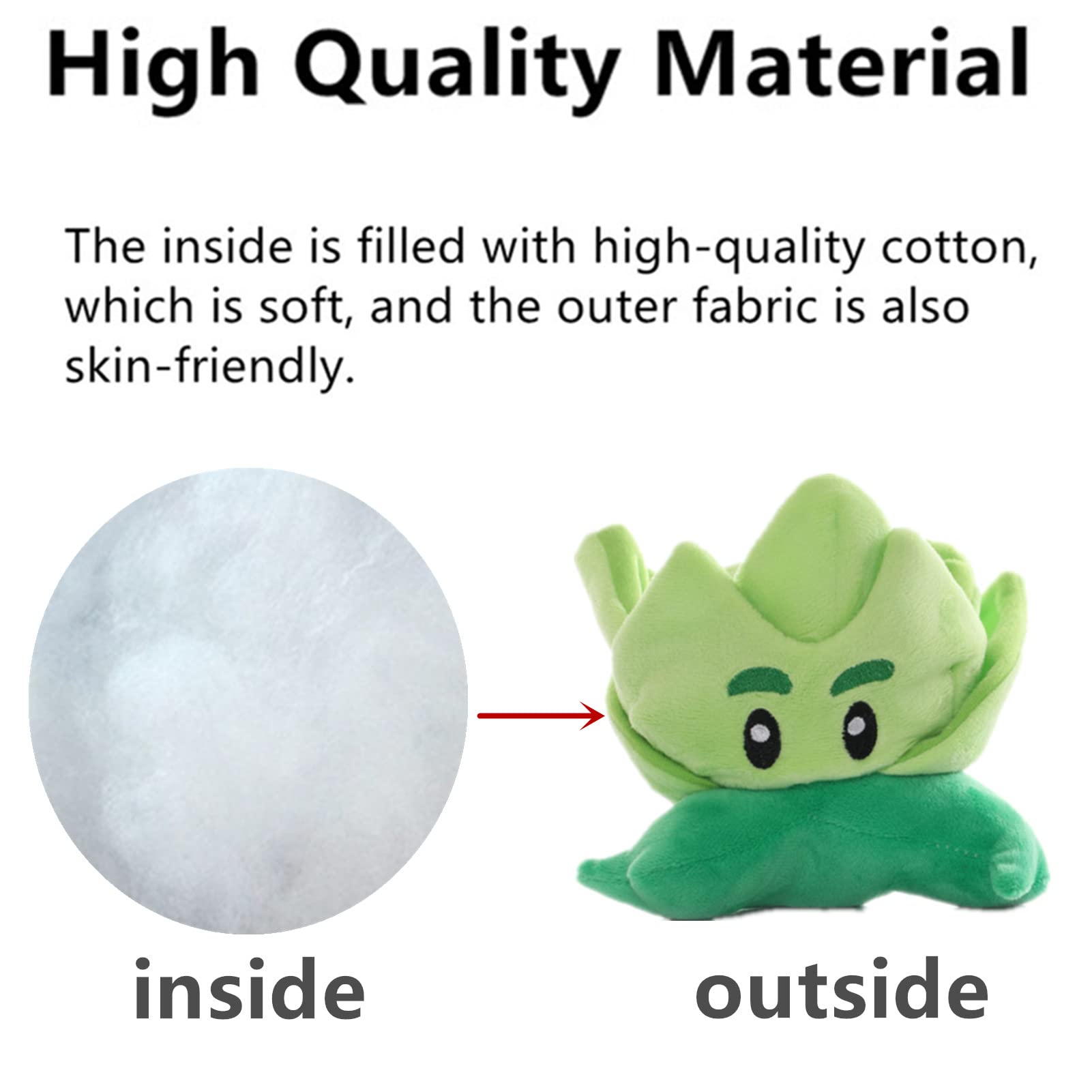 JHESAO Random 25 PCS Plants PVZ Toys Set Zombies Figurines Series PVZ Plush PVC Toys New, Great Gifts for Kids and Fans, Birthday and Party