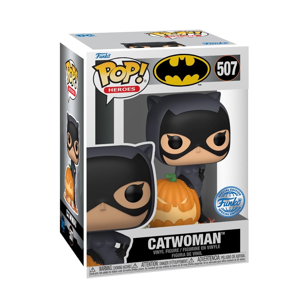 Funko! POP Vinyl Excl DC Catwoman w/Pumpkin