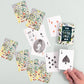 1Canoe2 Deck of Playing Cards, Single Card Deck, 52 Playing Cards Plus Jokers, Custom Art Bird Themed Cards for Game Night, Travel, Beach, Camping