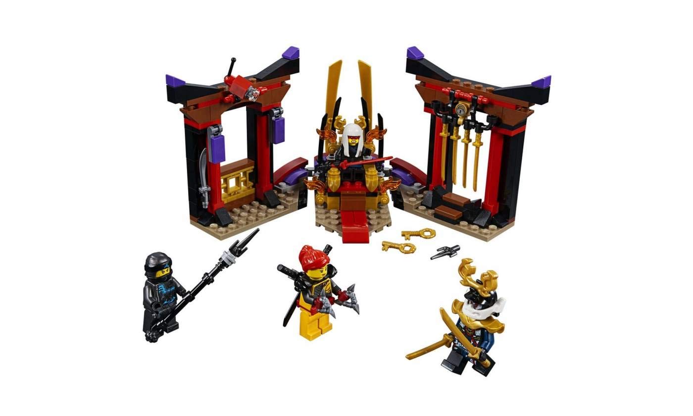 LEGO NINJAGO Masters of Spinjitzu: Throne Room Showdown 70651 Building Kit (221 Pieces)