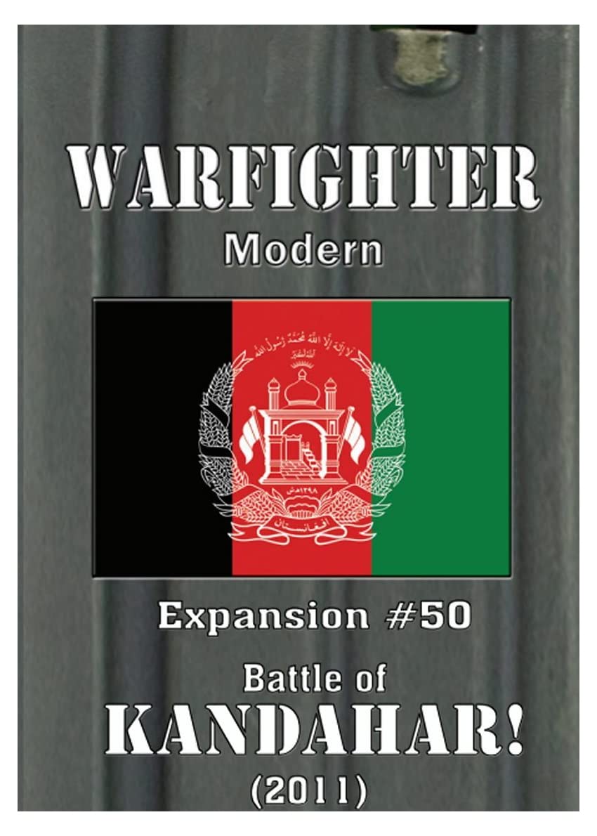 DVG Warfighter Modern Expansion #50 Kandahar Card Deck Warfighter Modern Board Game