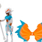 Masters of the Universe He-Man and The Sorceress Figure & Winged Falcon Vehicle Set Inspired by Motu Netflix Animated Series, Collectible Toy Gift