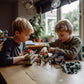 Pamvava Wheels and Axles Sets Tires, 102 Car Parts and Pieces, Windshield Steering Wheel Chassis Bricks Educational Toys