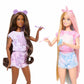 Barbie Cutie Reveal Set, Cozy Sleepover Set with 2 Fashion Dolls & Pajamas, Sleeping Bags & Bedtime-Themed Accessories