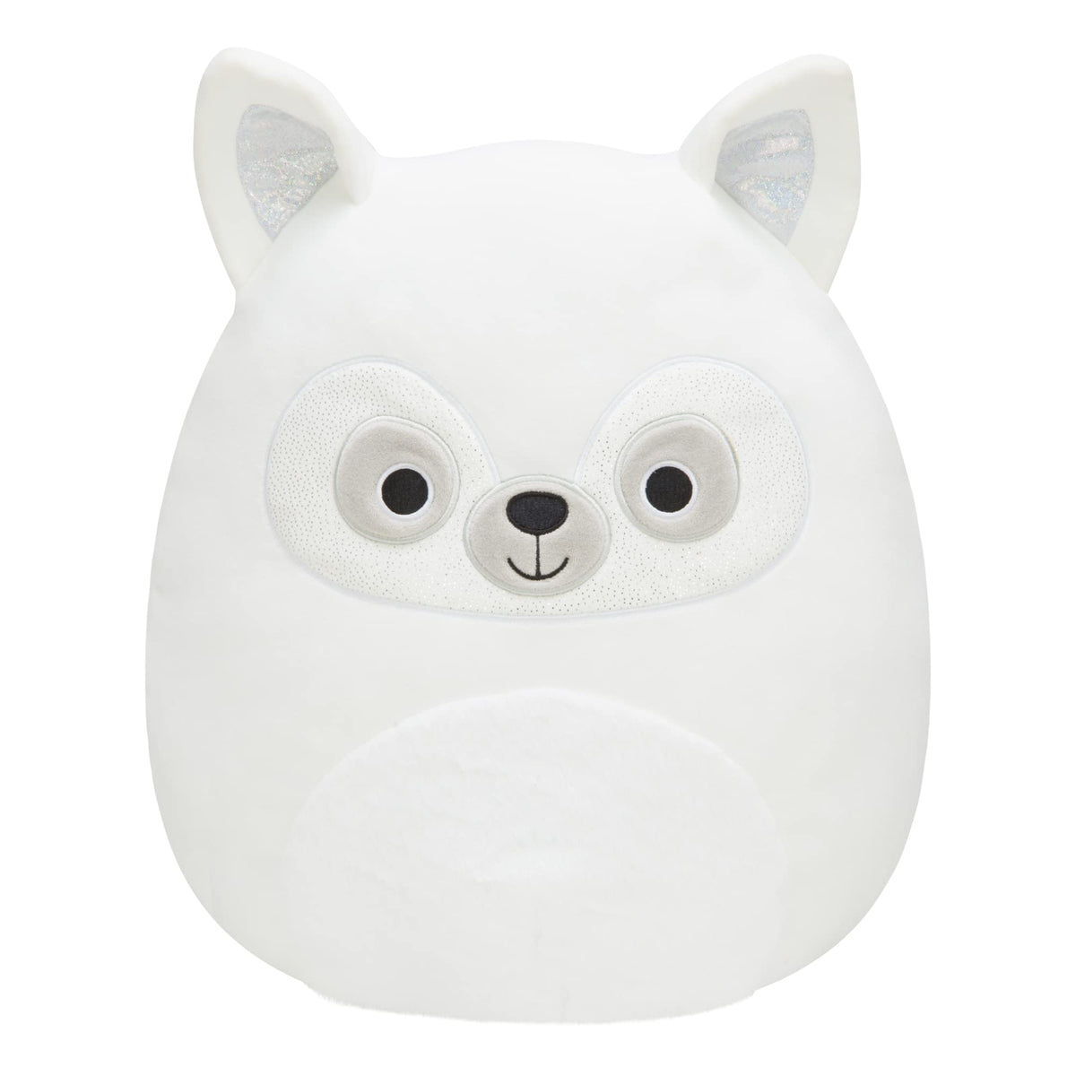 Squishmallows Original 14-Inch Landi White Lemur with Shimmer Ears - Large Ultrasoft Official Jazwares Plush