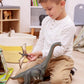 Papo Feathered Velociraptor Figure, Multicolor