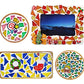 500g Mixed Color Irregular Crystal Mosaic Tiles,Tiny Mosaic Tile DIY Hobbies Children Handmade Crystal Craft for Craft Bathroom Kitchen Home