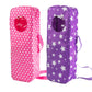 Doll Storage Carrying Case Value 2 Pack - for Any 18" Doll - Organizer Storage Traveling Accessories Compatible with American Girl- Clear Window
