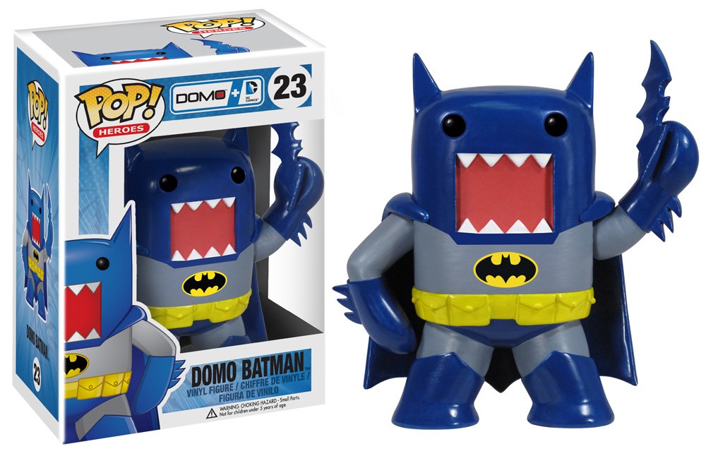 Funko Pop Heroes Domo Blue Batman Vinyl Action Figure