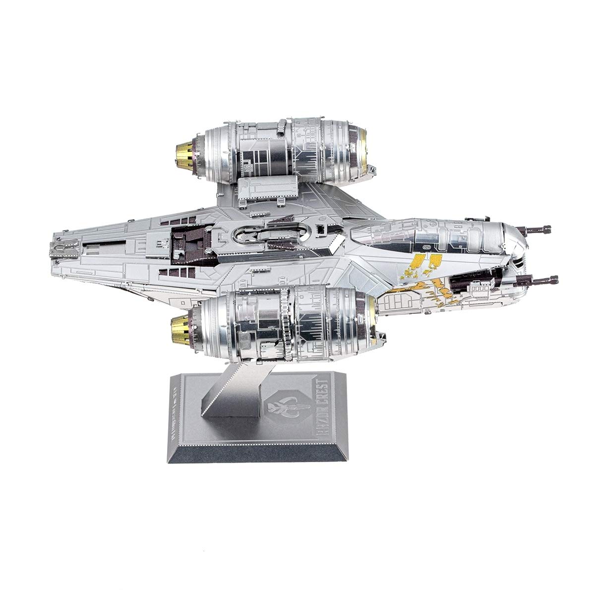 Metal Earth Fascinations Premium Series Star Wars The Mandalorian Razor Crest 3D Metal Model Kit