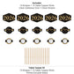 Big Dot of Happiness New Year's Eve - Gold - 2026 New Years Eve Party Centerpiece Sticks - Table Toppers - Set of 15