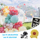 LA FEIER 10FT Inflatable Bubble Tent House Outdoor Transparent Commercial Grade Tarpaulin PVC Tent Bubble Clear House with Blower Clear Dome Balloon