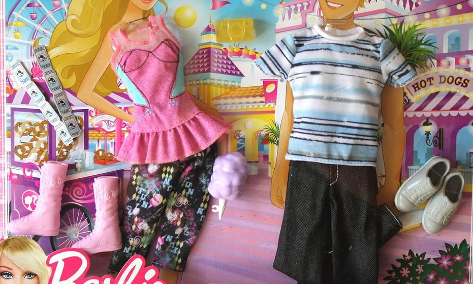 Barbie Fashionistas Outfit Collection - Barbie and Ken At the Carnival